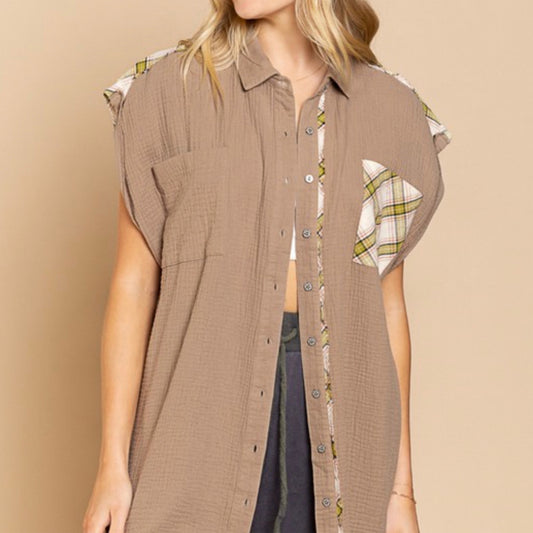 Taupe Vest